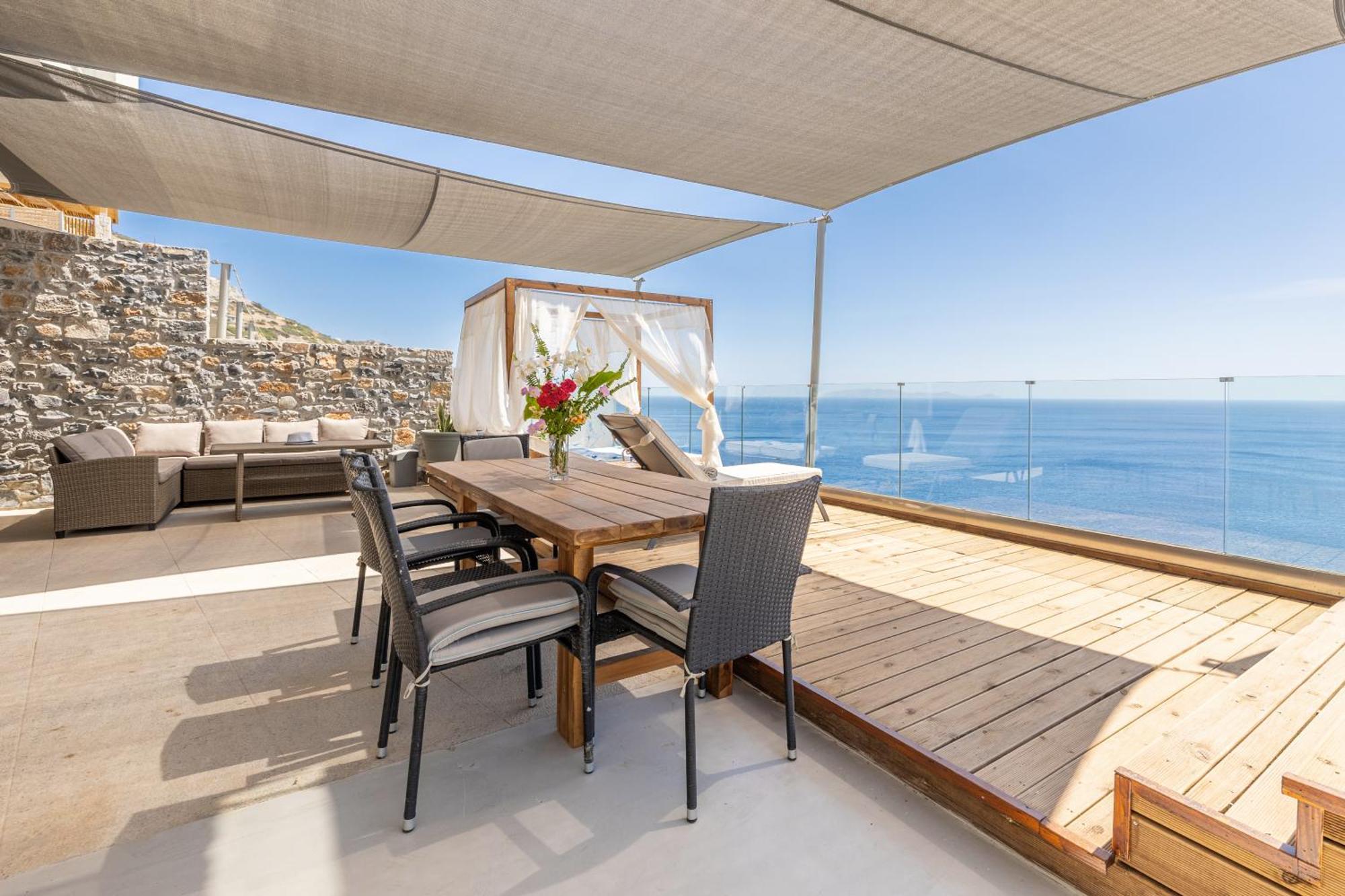 Rocca Al Mare Seaside Villas Palaiokastro  Exterior foto