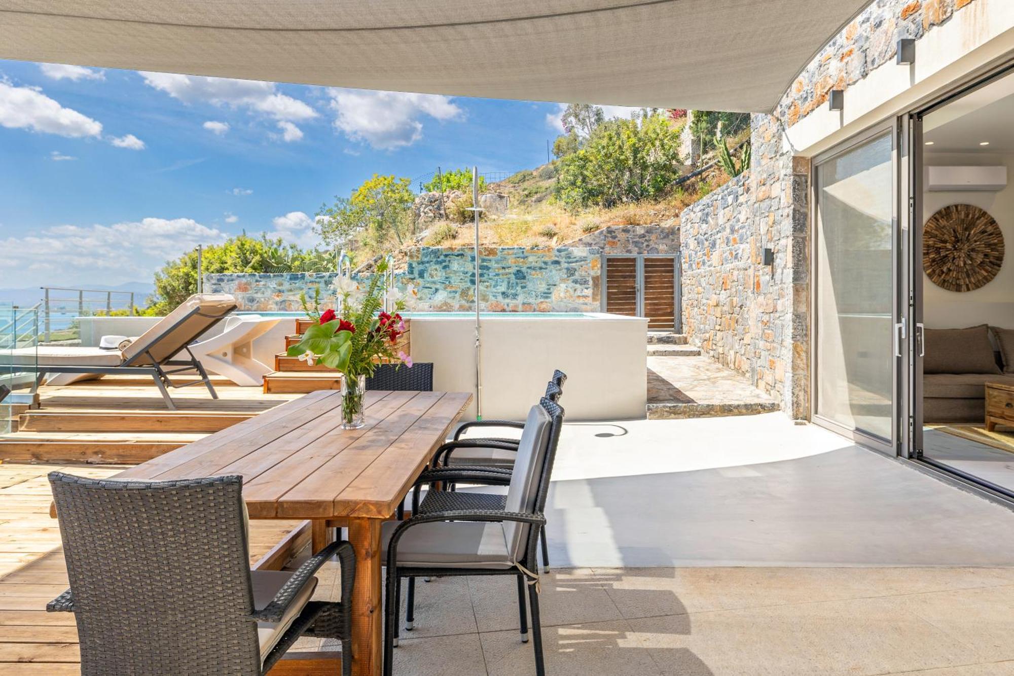 Rocca Al Mare Seaside Villas Palaiokastro  Exterior foto